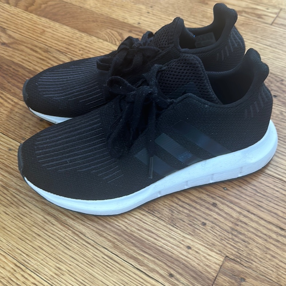 Adidas black sneakers